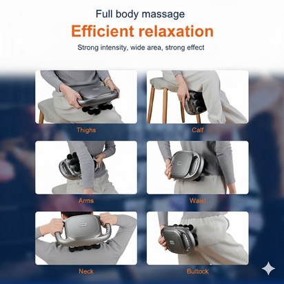 The 16 Head Massager-Say goodbye to back pain